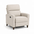 Relaxsessel mit manueller Liegefunktion Beige Polyester 88 x 92 x 102 cm